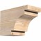 Ekena Millwork Mediterranean Rough Sawn Rafter Tail, Douglas Fir, 6"W x 8"H x 12"L RFT06X08X12MED00RDF - alternate 1